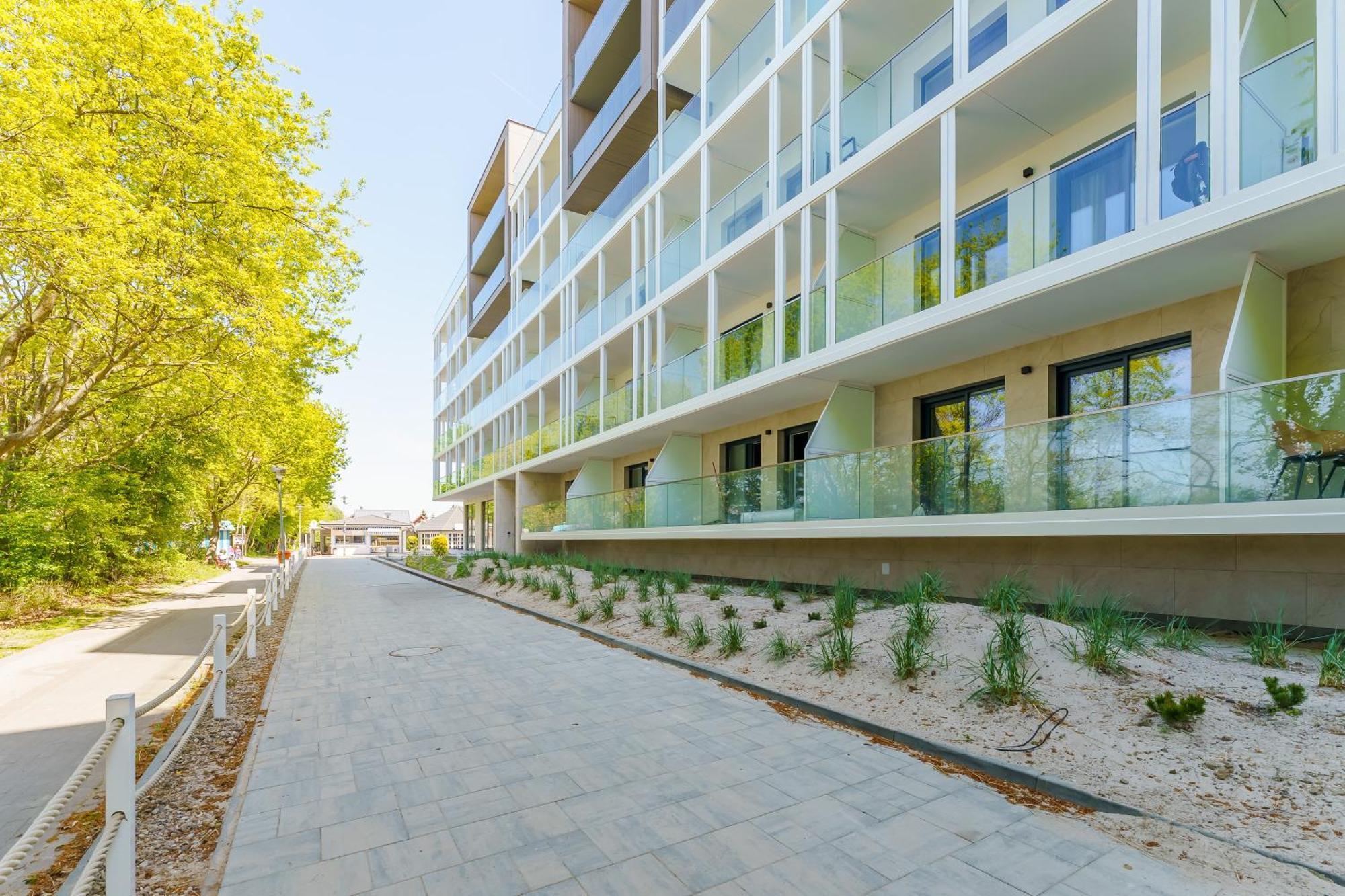 Apartament Z Widokiem Na Morze - Blekitna Perla By Perlowa Przystan Rent Sianożęty Zewnętrze zdjęcie