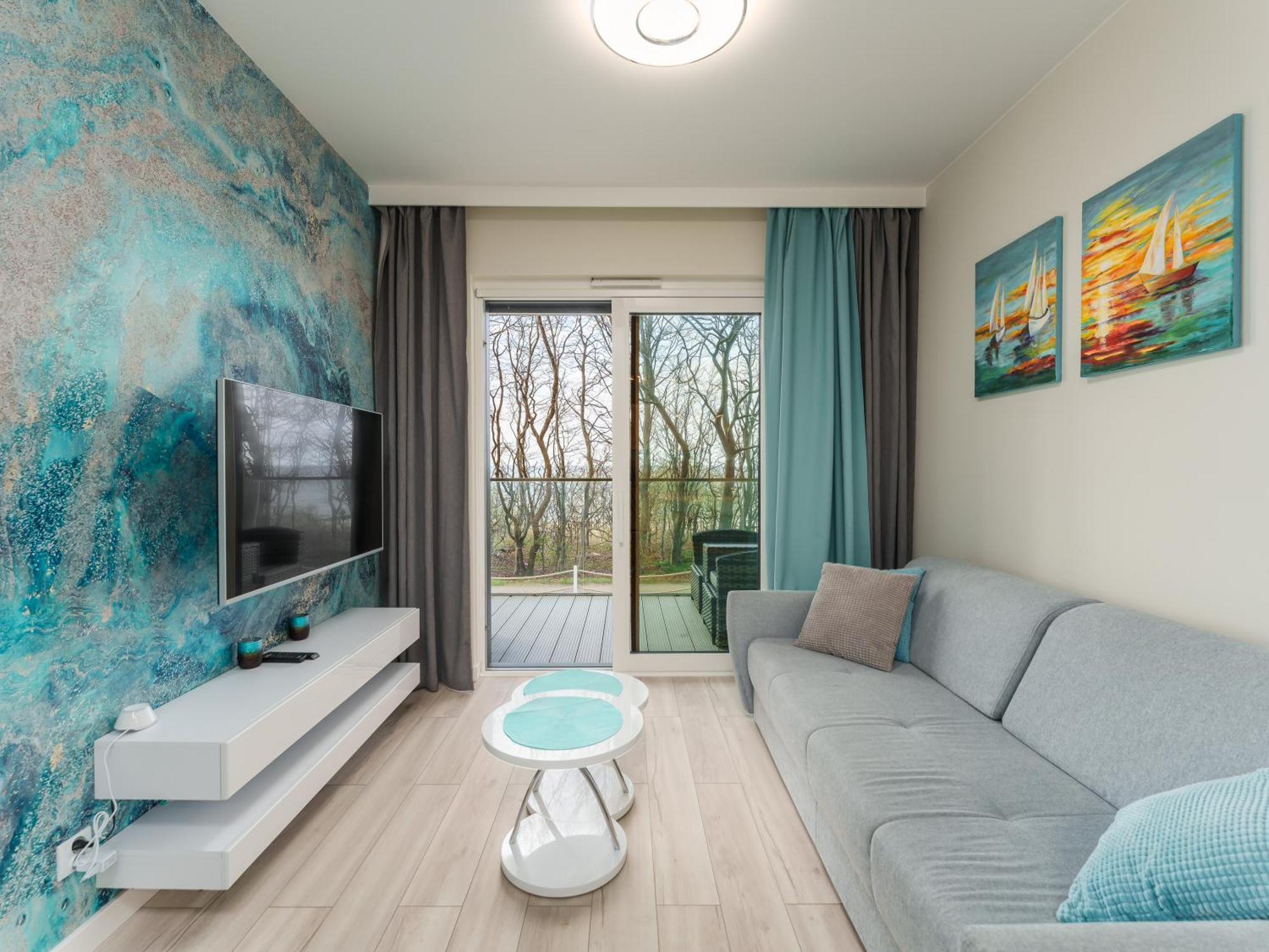 Apartament Z Widokiem Na Morze - Blekitna Perla By Perlowa Przystan Rent Sianożęty Zewnętrze zdjęcie