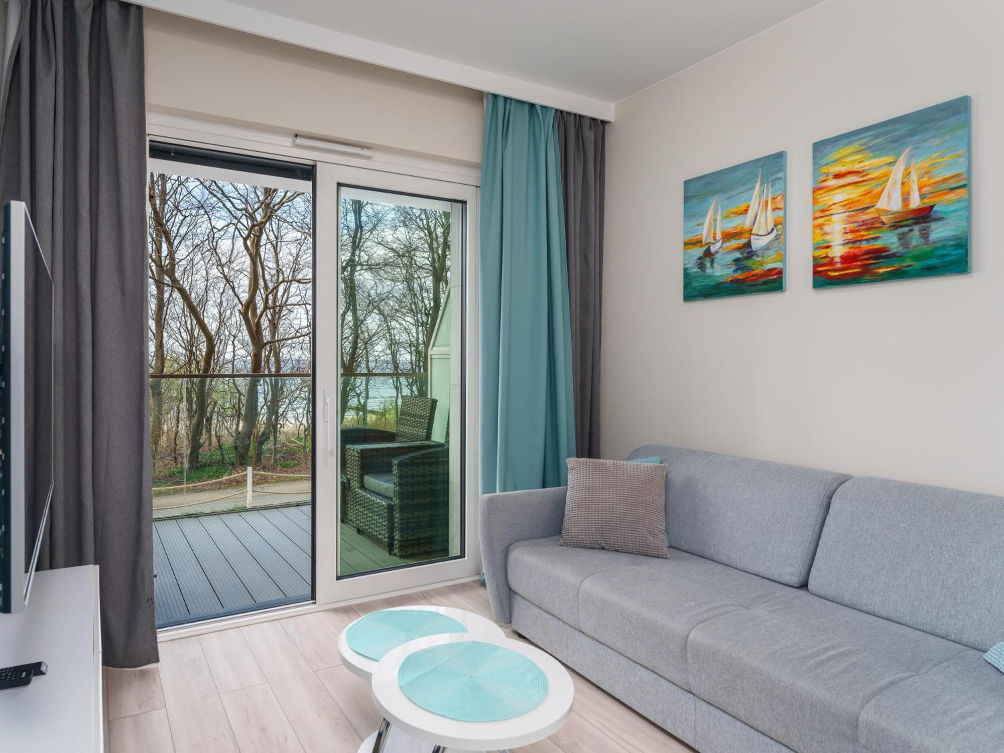 Apartament Z Widokiem Na Morze - Blekitna Perla By Perlowa Przystan Rent Sianożęty Zewnętrze zdjęcie